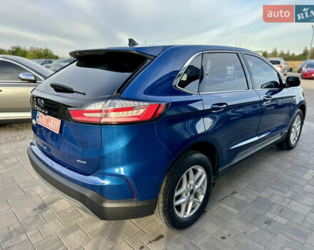 Синий Форд Эдж, объемом двигателя 2 л и пробегом 38 тыс. км за 18888 $, фото 4 на Automoto.ua