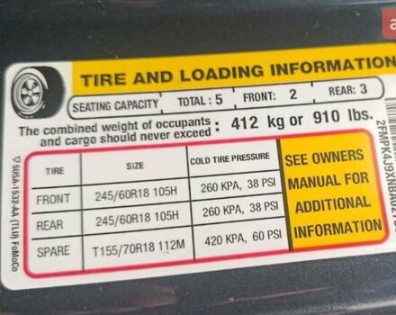 Синий Форд Эдж, объемом двигателя 2 л и пробегом 51 тыс. км за 21222 $, фото 38 на Automoto.ua