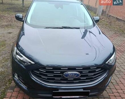 Синий Форд Эдж, объемом двигателя 2 л и пробегом 51 тыс. км за 21222 $, фото 5 на Automoto.ua