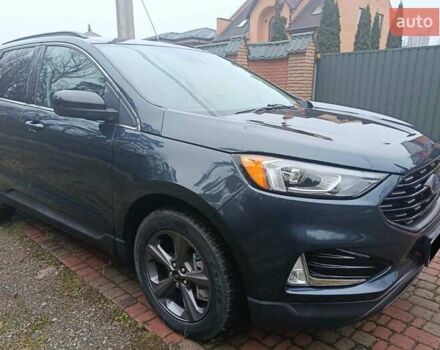 Синий Форд Эдж, объемом двигателя 2 л и пробегом 51 тыс. км за 21222 $, фото 1 на Automoto.ua