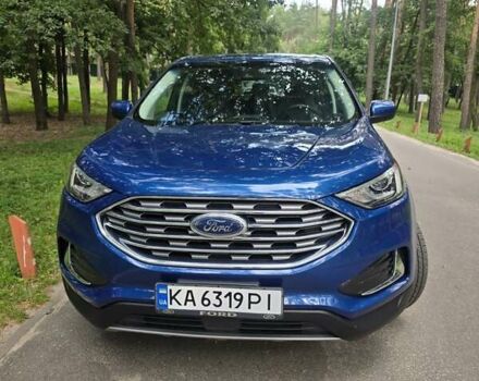 Синий Форд Эдж, объемом двигателя 2 л и пробегом 177 тыс. км за 21300 $, фото 17 на Automoto.ua