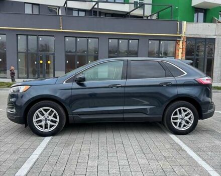 Синий Форд Эдж, объемом двигателя 2 л и пробегом 62 тыс. км за 21700 $, фото 3 на Automoto.ua