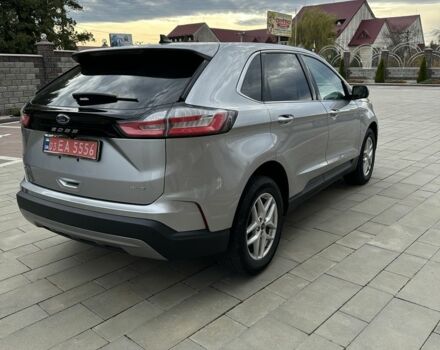 Синий Форд Эдж, объемом двигателя 2 л и пробегом 96 тыс. км за 21000 $, фото 2 на Automoto.ua