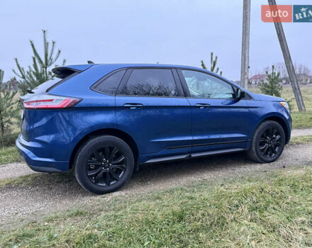 Синий Форд Эдж, объемом двигателя 2 л и пробегом 26 тыс. км за 17900 $, фото 8 на Automoto.ua