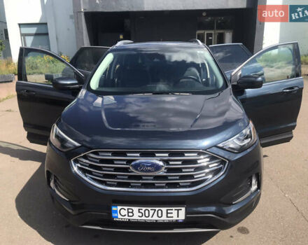 Синій Форд Едж, об'ємом двигуна 2 л та пробігом 37 тис. км за 25000 $, фото 4 на Automoto.ua
