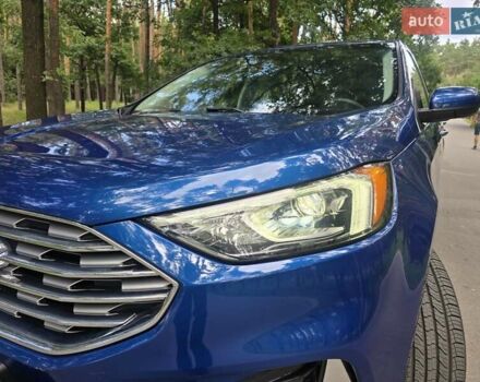 Синий Форд Эдж, объемом двигателя 2 л и пробегом 180 тыс. км за 21000 $, фото 5 на Automoto.ua