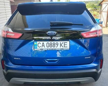 Синий Форд Эдж, объемом двигателя 2 л и пробегом 19 тыс. км за 21500 $, фото 5 на Automoto.ua