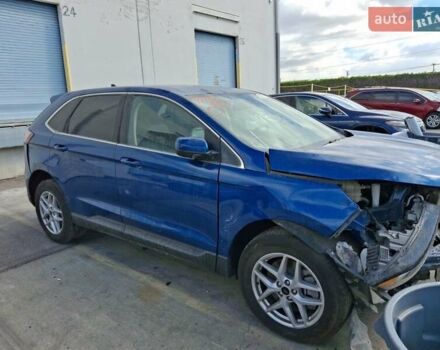 Синий Форд Эдж, объемом двигателя 2 л и пробегом 67 тыс. км за 12500 $, фото 1 на Automoto.ua