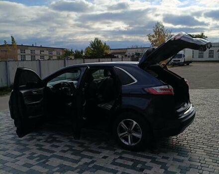 Синий Форд Эдж, объемом двигателя 2 л и пробегом 30 тыс. км за 27000 $, фото 8 на Automoto.ua