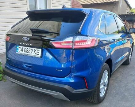 Синий Форд Эдж, объемом двигателя 2 л и пробегом 19 тыс. км за 21500 $, фото 4 на Automoto.ua