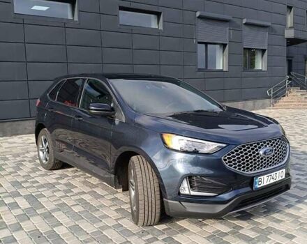Синий Форд Эдж, объемом двигателя 2 л и пробегом 30 тыс. км за 27000 $, фото 4 на Automoto.ua