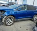 Синий Форд Эдж, объемом двигателя 2 л и пробегом 66 тыс. км за 15199 $, фото 1 на Automoto.ua