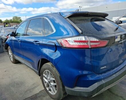 Синий Форд Эдж, объемом двигателя 2 л и пробегом 66 тыс. км за 15199 $, фото 2 на Automoto.ua