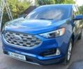 Синий Форд Эдж, объемом двигателя 2 л и пробегом 19 тыс. км за 21500 $, фото 1 на Automoto.ua