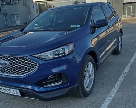 Синий Форд Эдж, объемом двигателя 2 л и пробегом 31 тыс. км за 24700 $, фото 1 на Automoto.ua