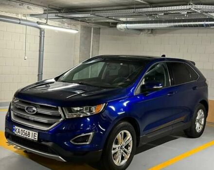 Синий Форд Эдж, объемом двигателя 3.5 л и пробегом 144 тыс. км за 17850 $, фото 1 на Automoto.ua