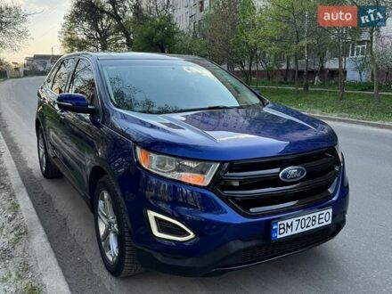 Синий Форд Эдж, объемом двигателя 3.5 л и пробегом 157 тыс. км за 16300 $, фото 1 на Automoto.ua