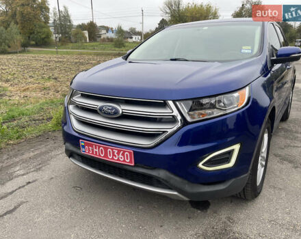 Синій Форд Едж, об'ємом двигуна 2 л та пробігом 224 тис. км за 12850 $, фото 1 на Automoto.ua