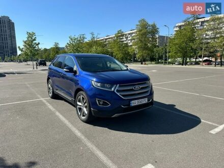 Синій Форд Едж, об'ємом двигуна 3.5 л та пробігом 161 тис. км за 16000 $, фото 1 на Automoto.ua