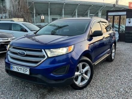 Синій Форд Едж, об'ємом двигуна 2 л та пробігом 178 тис. км за 12300 $, фото 1 на Automoto.ua