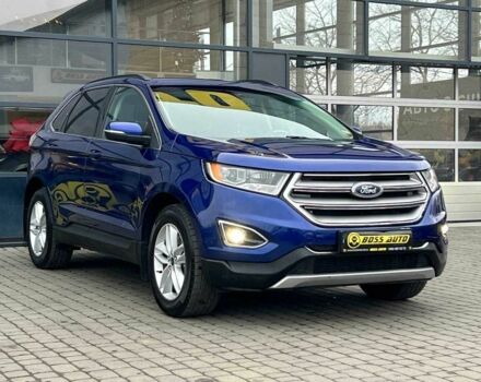 Синий Форд Эдж, объемом двигателя 3.5 л и пробегом 149 тыс. км за 15800 $, фото 1 на Automoto.ua