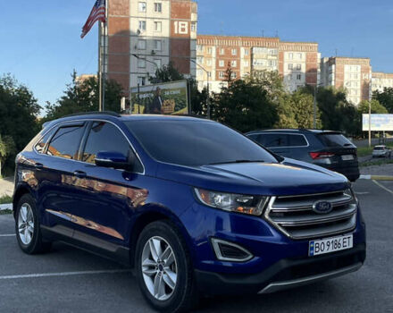 Синий Форд Эдж, объемом двигателя 3.5 л и пробегом 185 тыс. км за 15600 $, фото 1 на Automoto.ua