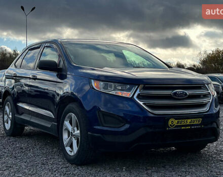 Форд Едж 2016 у Львові на Automoto.ua Синій Форд Едж, об'ємом двигуна 2 л та пробігом 114 тис. км за 14300 $, фото 1 на Automoto.ua