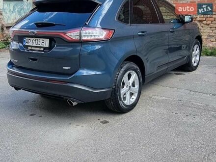 Синий Форд Эдж, объемом двигателя 2 л и пробегом 148 тыс. км за 14200 $, фото 1 на Automoto.ua
