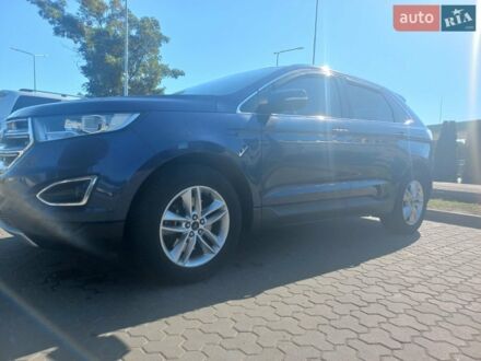 Синій Форд Едж, об'ємом двигуна 2 л та пробігом 143 тис. км за 17200 $, фото 1 на Automoto.ua