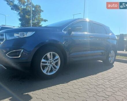 Синій Форд Едж, об'ємом двигуна 2 л та пробігом 143 тис. км за 17300 $, фото 1 на Automoto.ua