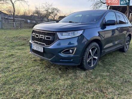 Синій Форд Едж, об'ємом двигуна 2 л та пробігом 199 тис. км за 15800 $, фото 1 на Automoto.ua