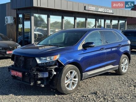 Синій Форд Едж, об'ємом двигуна 2 л та пробігом 178 тис. км за 9900 $, фото 1 на Automoto.ua