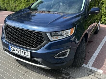 Форд Эдж 2016 в Черкассах на Automoto.ua Синий Форд Эдж, объемом двигателя 2 л и пробегом 101 тыс. км за 14300 $, фото 1 на Automoto.ua