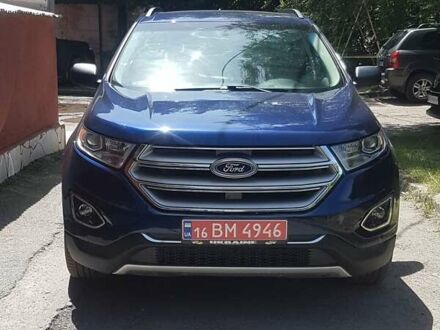 Форд Эдж 2016 в Тернополе на Automoto.ua Синий Форд Эдж, объемом двигателя 2 л и пробегом 138 тыс. км за 15750 $, фото 1 на Automoto.ua
