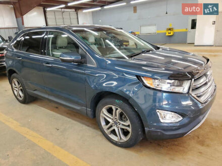 Синий Форд Эдж, объемом двигателя 2 л и пробегом 204 тыс. км за 10800 $, фото 1 на Automoto.ua