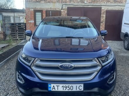Синій Форд Едж, об'ємом двигуна 2 л та пробігом 167 тис. км за 16000 $, фото 1 на Automoto.ua