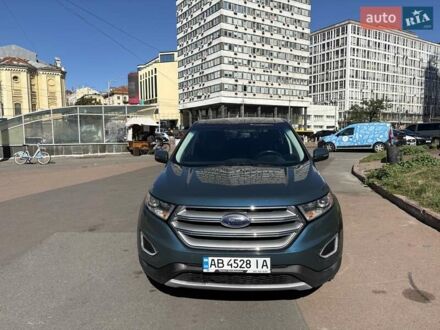 Форд Эдж 2016 в Киеве на Automoto.ua Синий Форд Эдж, объемом двигателя 2 л и пробегом 146 тыс. км за 19999 $, фото 1 на Automoto.ua