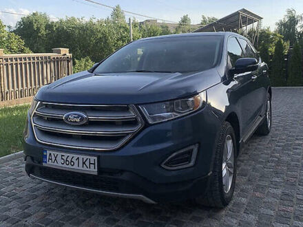 Синій Форд Едж, об'ємом двигуна 2 л та пробігом 223 тис. км за 10500 $, фото 1 на Automoto.ua