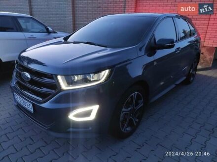 Форд Едж 2016 у Чернівцях на Automoto.ua Синій Форд Едж, об'ємом двигуна 2.72 л та пробігом 163 тис. км за 20200 $, фото 1 на Automoto.ua