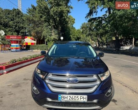 Синий Форд Эдж, объемом двигателя 2 л и пробегом 239 тыс. км за 11000 $, фото 1 на Automoto.ua