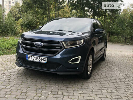 Форд Едж 2016 у Івано-Франківську на Automoto.ua Синій Форд Едж, об'ємом двигуна 2.7 л та пробігом 151 тис. км за 17900 $, фото 1 на Automoto.ua