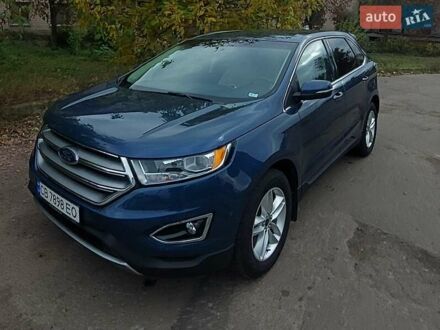 Форд Эдж 2016 в Чернигове на Automoto.ua Синий Форд Эдж, объемом двигателя 2 л и пробегом 157 тыс. км за 20000 $, фото 1 на Automoto.ua