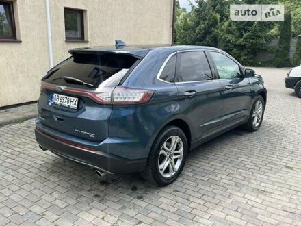 Форд Едж 2016 у Львові на Automoto.ua Синій Форд Едж, об'ємом двигуна 3.5 л та пробігом 155 тис. км за 16500 $, фото 1 на Automoto.ua