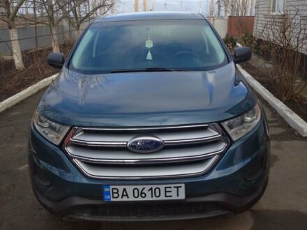 Синий Форд Эдж, объемом двигателя 2 л и пробегом 99 тыс. км за 16000 $, фото 1 на Automoto.ua