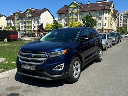 Синий Форд Эдж, объемом двигателя 2 л и пробегом 100 тыс. км за 10500 $, фото 1 на Automoto.ua