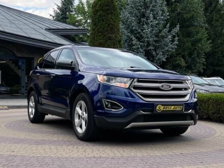 Синій Форд Едж, об'ємом двигуна 2 л та пробігом 164 тис. км за 13751 $, фото 1 на Automoto.ua