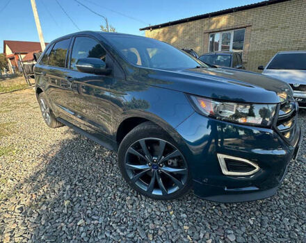 Синий Форд Эдж, объемом двигателя 2.7 л и пробегом 137 тыс. км за 18100 $, фото 1 на Automoto.ua