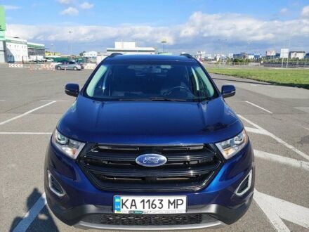Синій Форд Едж, об'ємом двигуна 2 л та пробігом 146 тис. км за 13500 $, фото 1 на Automoto.ua