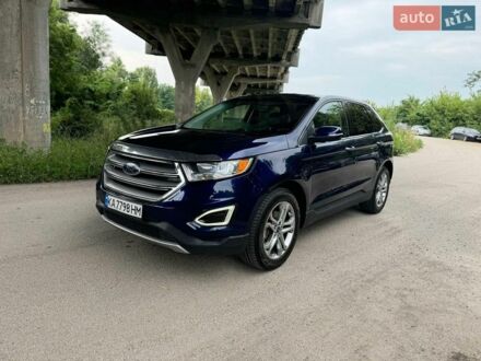 Синій Форд Едж, об'ємом двигуна 2 л та пробігом 173 тис. км за 11999 $, фото 1 на Automoto.ua