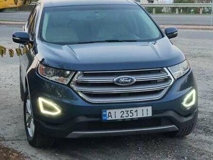 Синий Форд Эдж, объемом двигателя 2 л и пробегом 146 тыс. км за 12000 $, фото 1 на Automoto.ua